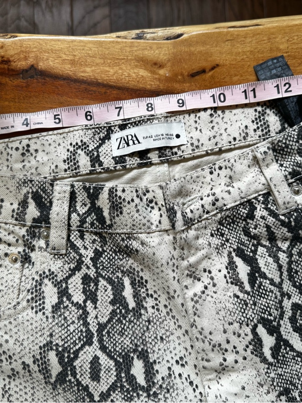 Zara “The 90s” Wide Leg High Waisted Denim - Picture 6 of 8